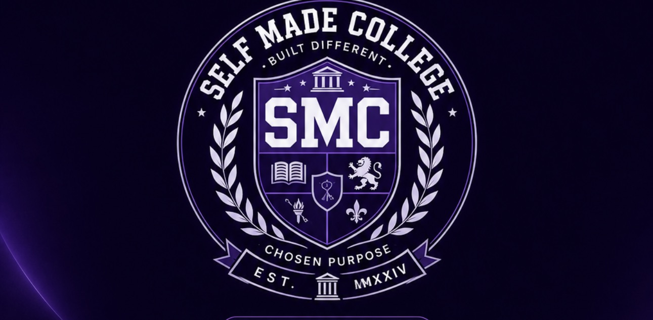 Self Made College crest